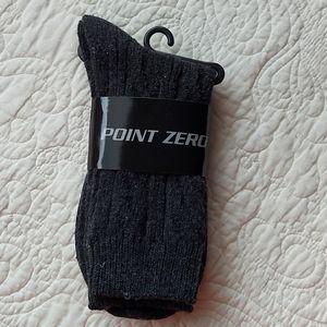 Point Zero grey cotton socks